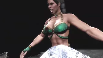 MK9 Jade vs Sub-zero Ryona in Freecam (1)