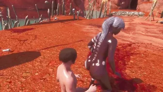 Tribal Girl Gets Creampie From White Tourist