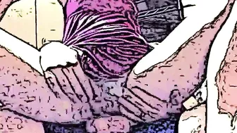 Fucking my Pussy Close-Up, Cartoon American Milf 07