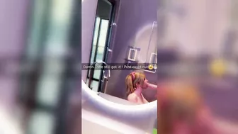 Juliet Bathroom Blowjob Snap (Animation With Sound)