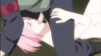 Sakura x Kakashi - Naruto Anime Hentai