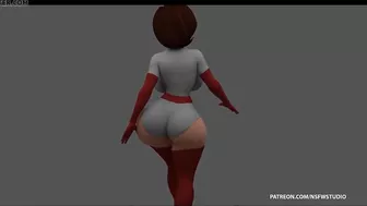 Helen parr - The Incredible - 4K WALK