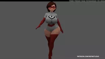 Helen parr - The Incredible - 4K WALK