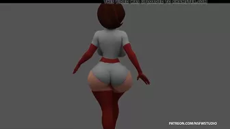 Helen parr - The Incredible - 4K WALK