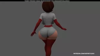 Helen parr - The Incredible - 4K WALK