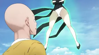 Tatsumaki fucks Saitama rides on his dick One punch man