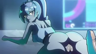 Sexy anime girl is getting fucked in the pussy hard