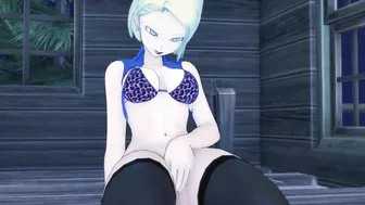 Everyone Takes the Opportunity to Grab Android 18's Huge Boobs