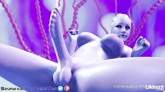 high real sfm futanari cock fuck by tentacles