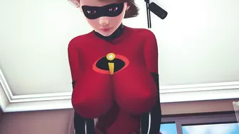 Violet Parr sex on lockers room The incredibles Casual clothes hentai uncensored