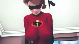 Violet Parr sex on lockers room The incredibles Casual clothes hentai uncensored