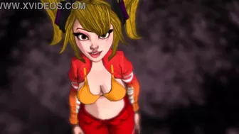 Get a taste of 3d cartoon model sweet sweet Brandie's slim thick curvy booty