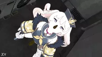 MMD azurlane Bache sex in Dark Alleyway