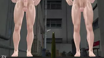 MMD azurlane Bache sex in Dark Alleyway