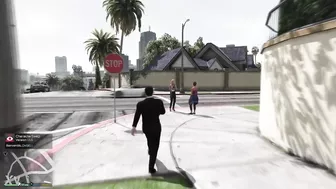 Me follo a peatonas en plena calle (GTA 5)