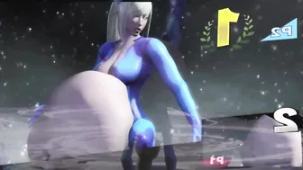 SAMUS PUTS HER BODY INTO THE OTHER ONE'S VAGINA P2