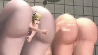 SAMUS PUTS HER BODY INTO THE OTHER ONE'S VAGINA P2