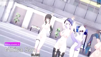 Honkai Star Rail: [MMD] BLACKPINK - ‘Shut Down’ (Black Swan, Ruan Mei, Jingliu, Hanya)