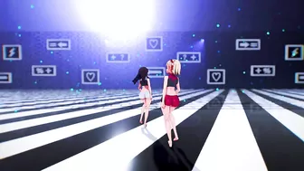 【MMD Lycoris Recoil 4k/60fps】《Chisato(錦木 千束) Takina(井ノ上 たきな)》 ~《Party Tonight LAYSHA (레이샤)》 Naughty