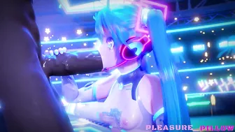 Deep throat Miku live