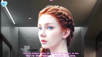 Redhead Want To FUCK With YOU - Uncensored Hyper-Realistic Hentai Joi, With Auto Sounds, AI [SUB's VIDEO]