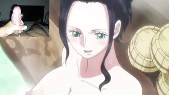 Nami And Nico Robin in the bath uncensored uncensored scene of Nami And Nico Robin