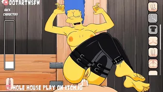 Marge Simpson Milf Legs Spread Missionary On Desk Anal Cum Filling - Hole House