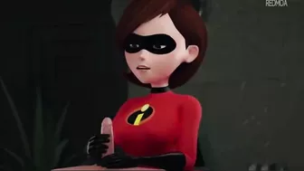 The Incredibles Elastigirl Sucking A Cock!