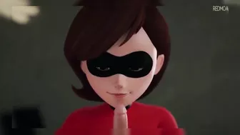 The Incredibles Elastigirl Sucking A Cock!