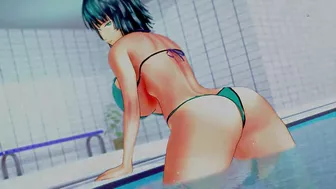 FUBUKI POOL FUN - HENTAI CGI ANIMATION