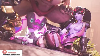 Widowmaker Watch Hard Anal Fucking Dva | Hottest Hentai Overwatch 4k 60fps