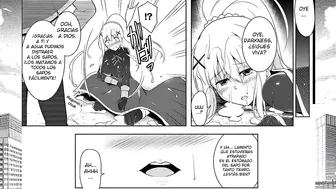 Konosuba Hentai - Depraved Darkness Cums Inside a Toad - Porn Manga