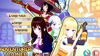 UN JUEGO DONDE PUEDES FOLLAR CON AQUA Y DARKNESS DE KONOSUBA - [Review y escenas] - ADVENTURER TRAIN