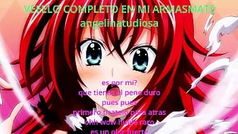 joi tu compañera de estudio te hace la paja, instrucciones para masturbarse anime hentai TRAILER RIAS GREMORY