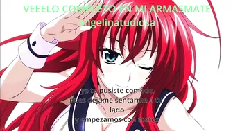 joi tu compañera de estudio te hace la paja, instrucciones para masturbarse anime hentai TRAILER RIAS GREMORY