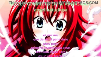 joi tu compañera de estudio te hace la paja, instrucciones para masturbarse anime hentai TRAILER RIAS GREMORY