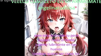 joi tu compañera de estudio te hace la paja, instrucciones para masturbarse anime hentai TRAILER RIAS GREMORY