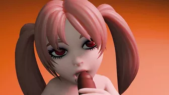 3D BLOWJOB ANIM CUTE GIRL