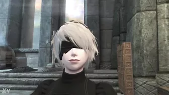 YoRHa 2B banged out