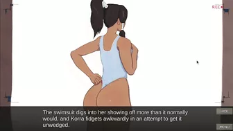 Cummy Bender Part 1: Korra Swimsuit Photoshoot