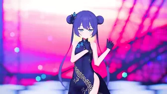 【MMD Blue Archive 4k/60fps】《Ryuuge Kisaki (竜華キサキ)》~《[Creepy Nuts「Bling-Bang-Bang-Born」》