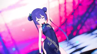 【MMD Blue Archive 4k/60fps】《Ryuuge Kisaki (竜華キサキ)》~《[Creepy Nuts「Bling-Bang-Bang-Born」》