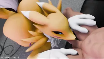 Hard furry sex with Renamon