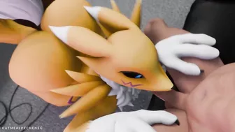 Hard furry sex with Renamon