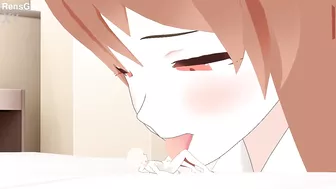 Licking (Gift for knowneton) [Giantess/Size Fetish] [MMD] - (Old)