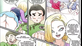 Krillin Se Folla a 18 Antes De Que Bills Destruya Todo - Dragon Ball Hentai