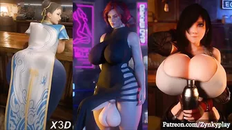 Futa Compilation Big cock Suscribe to patreon for more