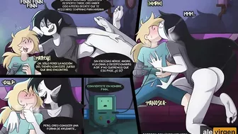 Marceline Es Follada Por Finn - Son Descubiertos Por La Dulce Princesa