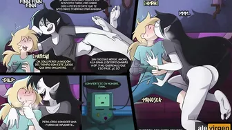 Marceline Es Follada Por Finn - Son Descubiertos Por La Dulce Princesa