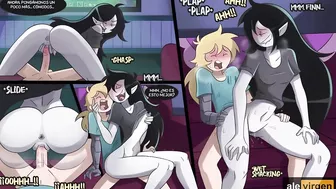 Marceline Es Follada Por Finn - Son Descubiertos Por La Dulce Princesa